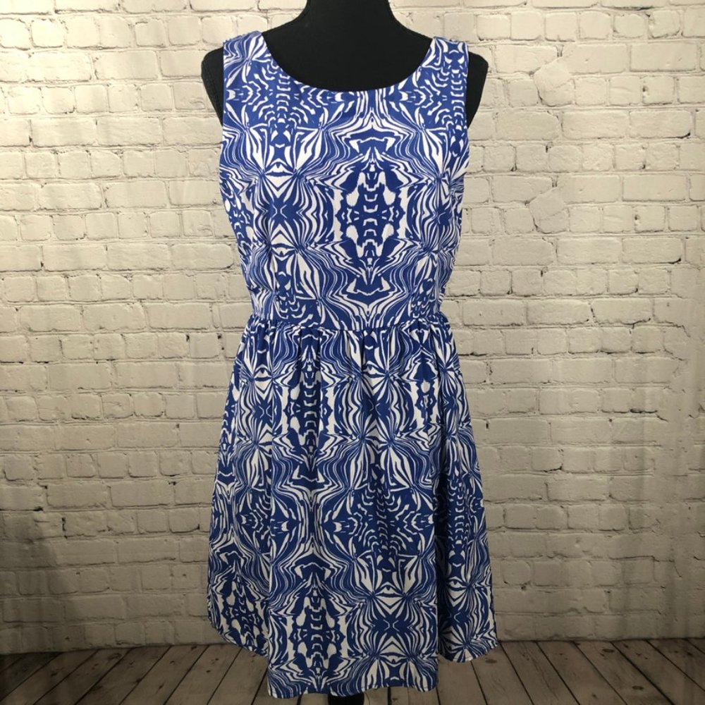 Francesca's Sleeveless Scoop Back Dress